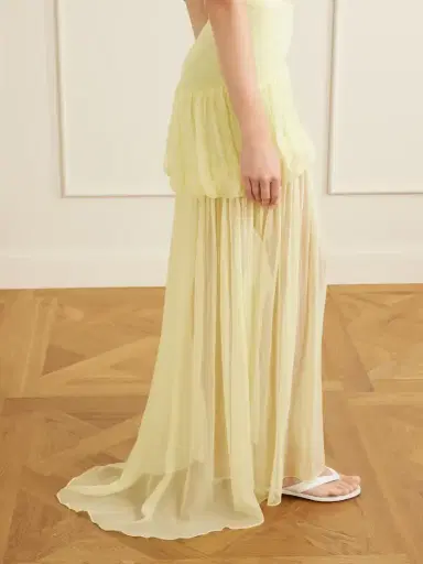 LIBEROWE Silk-chiffon Maxi Skirt | Thumbnail 5
