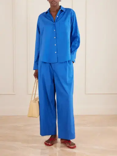 Jamie Haller The Logo Weekend Cotton Shirt | Thumbnail 2