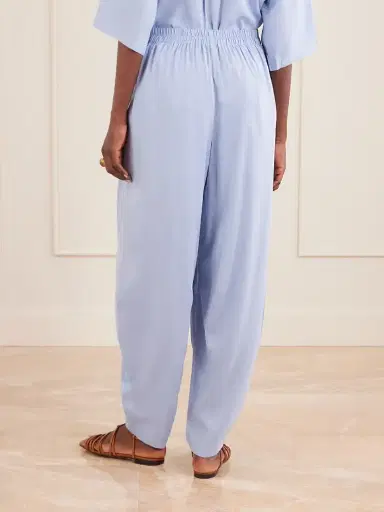 Jamie Haller Arc Silk Tapered Pants | Thumbnail 4