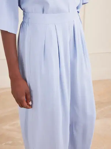 Jamie Haller Arc Silk Tapered Pants | Thumbnail 5