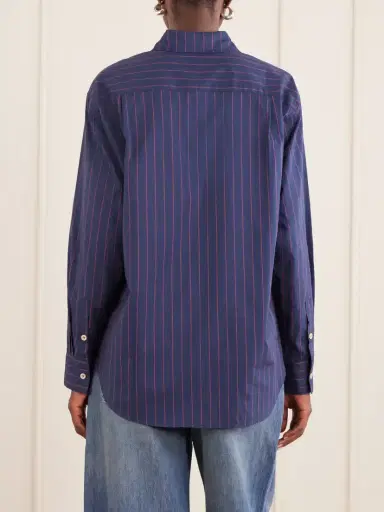 Jamie Haller Weekend Striped Cotton Shirt | Thumbnail 3 Jamie Haller Weekend Striped Cotton Shirt | Thumbnail 3