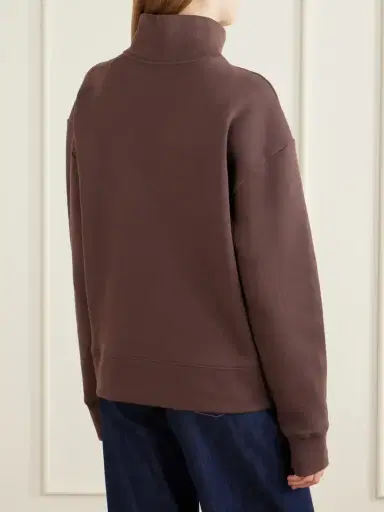 Studio Nicholson Thalen Cotton-jersey Fleece Sweatshirt | Thumbnail 4 Studio Nicholson Thalen Cotton-jersey Fleece Sweatshirt | Thumbnail 4