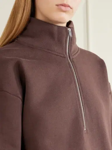 Studio Nicholson Thalen Cotton-jersey Fleece Sweatshirt | Thumbnail 5 Studio Nicholson Thalen Cotton-jersey Fleece Sweatshirt | Thumbnail 5