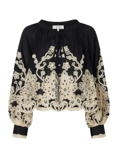 Sea Gracelyn Broderie-anglaise Cotton Blouse | Thumbnail 1