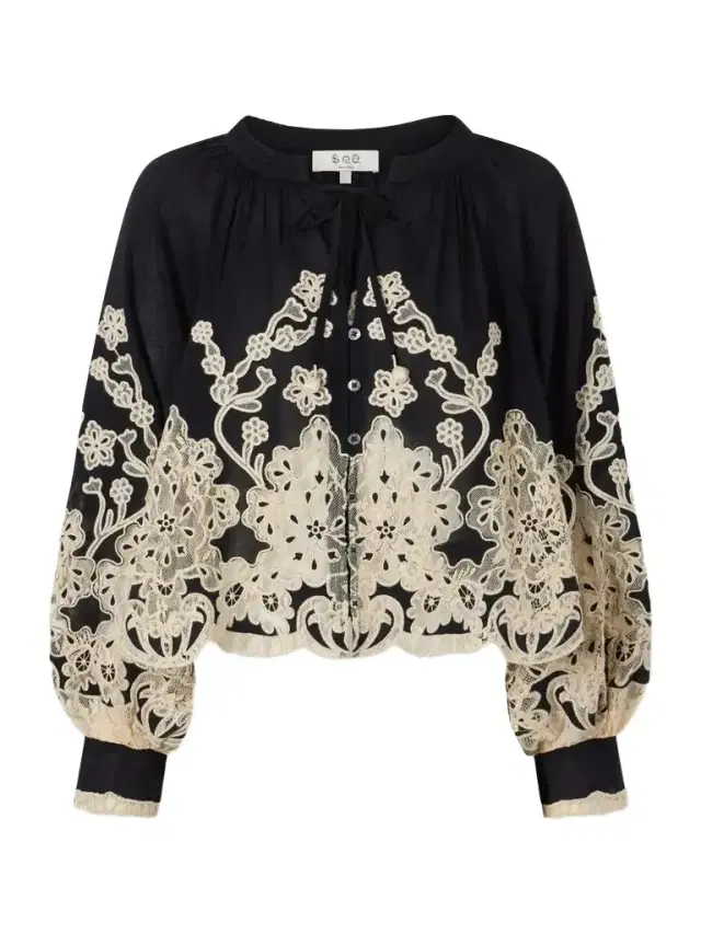 Sea Gracelyn Broderie-anglaise Cotton Blouse
