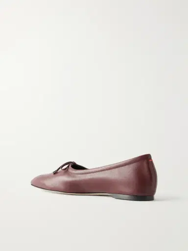 aeyde Nomi Leather Ballet Flats | Thumbnail 3 aeyde Nomi Leather Ballet Flats | Thumbnail 3