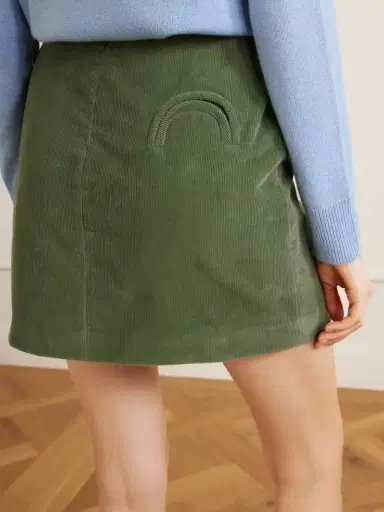 Blazé Milano Coci Cotton-corduroy Mini Skirt | Thumbnail 5 Blazé Milano Coci Cotton-corduroy Mini Skirt | Thumbnail 5