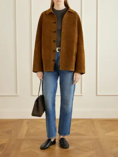 Studio Nicholson Bowe Suede Jacket | Thumbnail 2