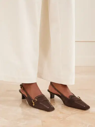 Tod's 40 Logo-detailed Suede Pumps | Thumbnail 2