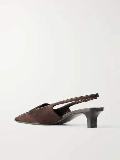 Tod's 40 Logo-detailed Suede Pumps | Thumbnail 3