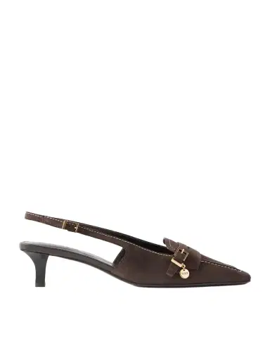 Tod's 40 Logo-detailed Suede Pumps | Thumbnail 1