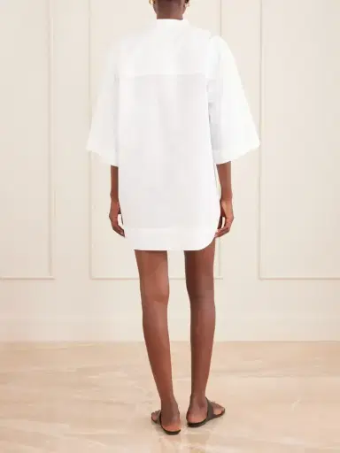 Jamie Haller Caftan Cotton Mini Dress | Thumbnail 3 Jamie Haller Caftan Cotton Mini Dress | Thumbnail 3