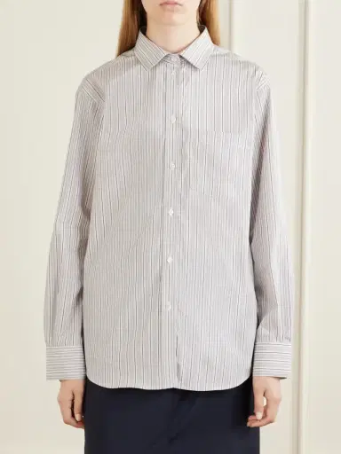 RÓHE Striped Cotton-poplin Shirt | Thumbnail 3 RÓHE Striped Cotton-poplin Shirt | Thumbnail 3