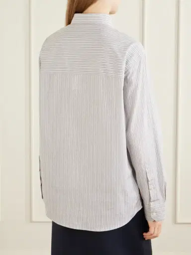 RÓHE Striped Cotton-poplin Shirt | Thumbnail 4 RÓHE Striped Cotton-poplin Shirt | Thumbnail 4