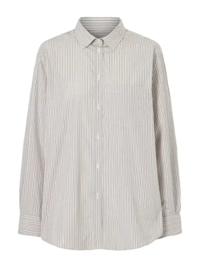 RÓHE Striped Cotton-poplin Shirt