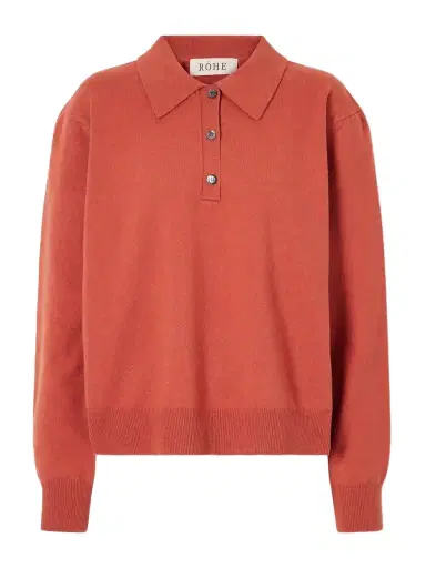 RÓHE Stretch Wool And Cashmere-blend Polo Shirt | Thumbnail 1