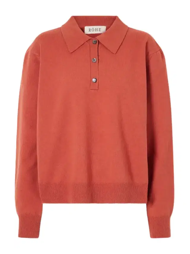 RÓHE Stretch Wool And Cashmere-blend Polo Shirt