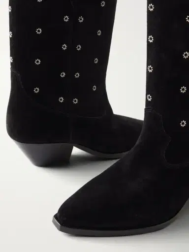 Isabel Marant Duerto Eyelet-embellished Suede Ankle Boots | Thumbnail 5 Isabel Marant Duerto Eyelet-embellished Suede Ankle Boots | Thumbnail 5