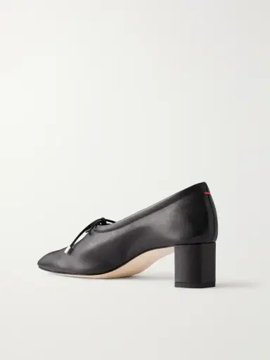 aeyde Narissa 45 Bow-detail Leather Pumps | Thumbnail 3