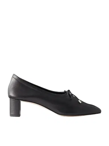 aeyde Narissa 45 Bow-detail Leather Pumps | Thumbnail 1