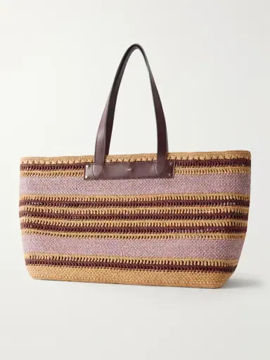 Anya Hindmarch Striped Raffia Tote | Thumbnail 4
