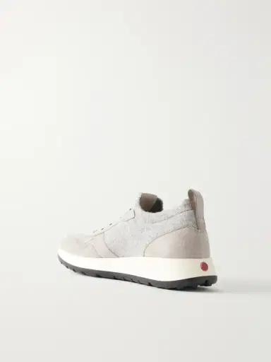 Tod's Suede-trimmed Sneakers | Thumbnail 3