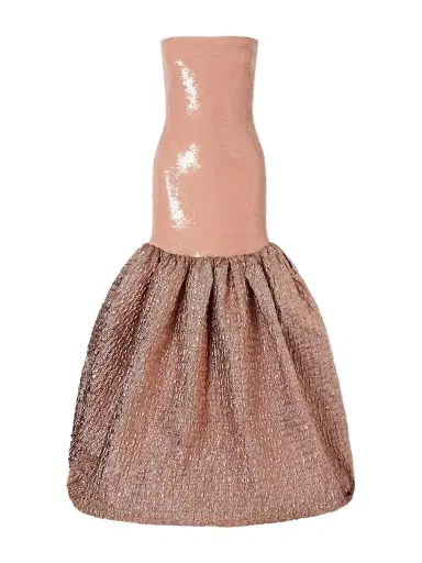 Dima Ayad Sequin-embellished Cloqué Gown | Thumbnail 1