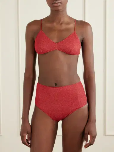 Oséree Lumière Metallic Lurex Bikini | Thumbnail 2 Oséree Lumière Metallic Lurex Bikini | Thumbnail 2