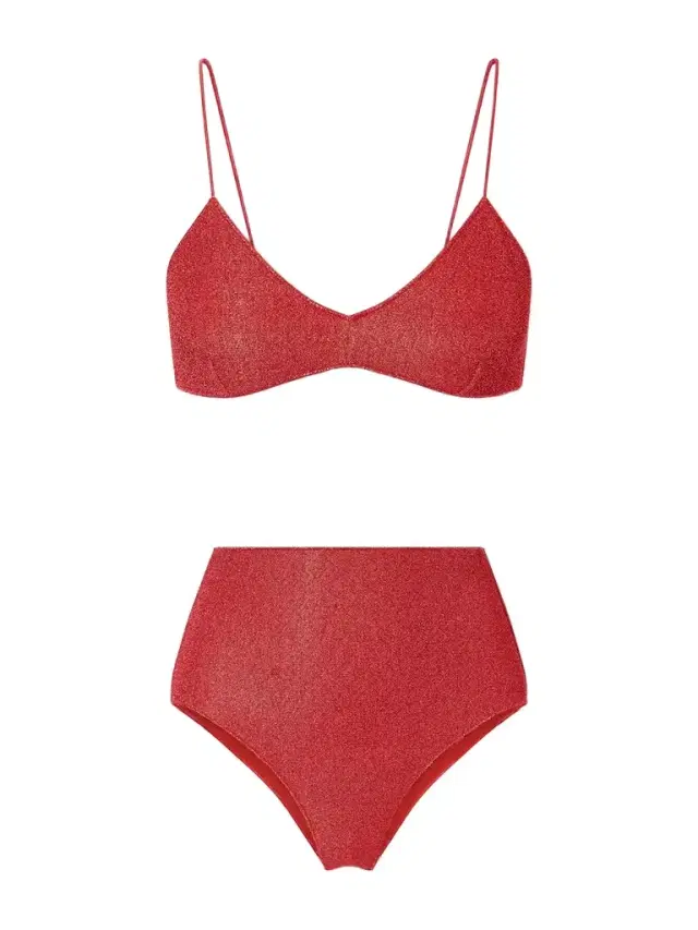 Oséree Lumière Metallic Lurex Bikini