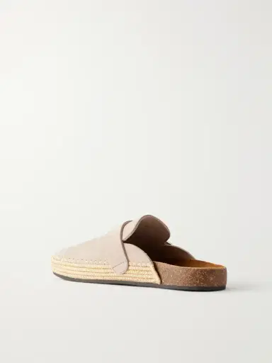 Tory Burch Mellow Suede Mules | Thumbnail 3