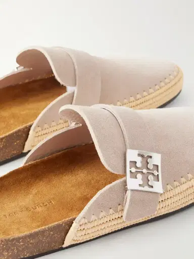 Tory Burch Mellow Suede Mules | Thumbnail 5