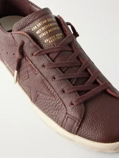 Golden Goose Super Star Leather Sneakers | Thumbnail 4 Golden Goose Super Star Leather Sneakers | Thumbnail 4