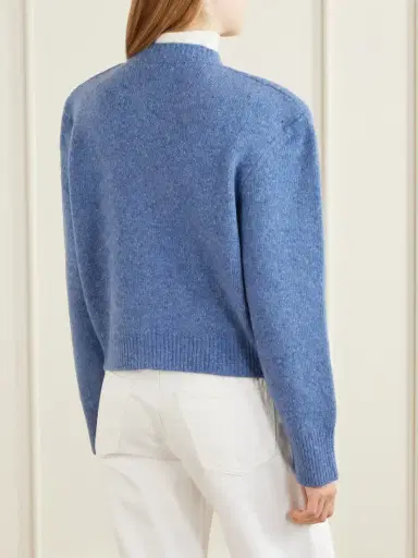 RÓHE Mélange Wool-blend Cardigan | Thumbnail 3
