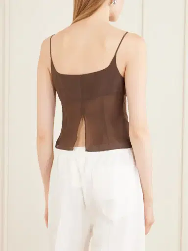 St. Agni Stretch Satin Cami | Thumbnail 3 St. Agni Stretch Satin Cami | Thumbnail 3