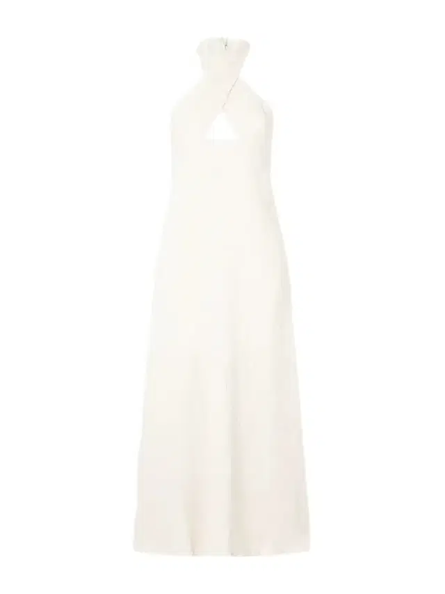 Johanna Ortiz Light Heart Gauze Halterneck Maxi Dress