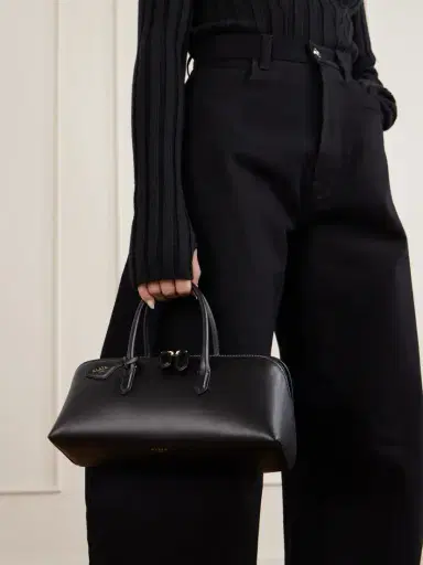 Alaïa Delta Small Leather Shoulder Bag | Thumbnail 2 Alaïa Delta Small Leather Shoulder Bag | Thumbnail 2