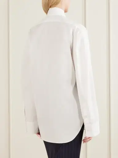 Givenchy Tie-detailed Cotton Shirt | Thumbnail 4 Givenchy Tie-detailed Cotton Shirt | Thumbnail 4