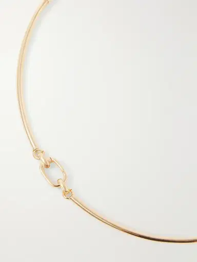 Martha Calvo Protection Gold-toned Sapphire Necklace | Thumbnail 3