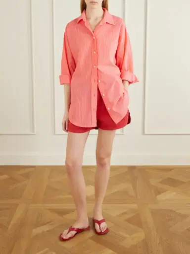 Jamie Haller Track Cotton-twill Shorts | Thumbnail 2 Jamie Haller Track Cotton-twill Shorts | Thumbnail 2