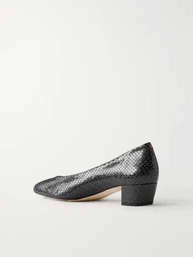 aeyde Helia 35 Snake-effect Leather Pumps | Thumbnail 3