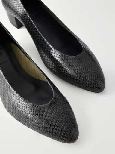 aeyde Helia 35 Snake-effect Leather Pumps | Thumbnail 5