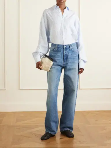 ssstein High-rise Wide-leg Jeans | Thumbnail 2 ssstein High-rise Wide-leg Jeans | Thumbnail 2