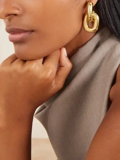 Martha Calvo Kylie Gold-toned Earrings | Thumbnail 2