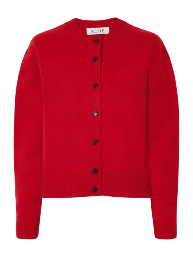 RÓHE Merino Wool-blend Cardigan