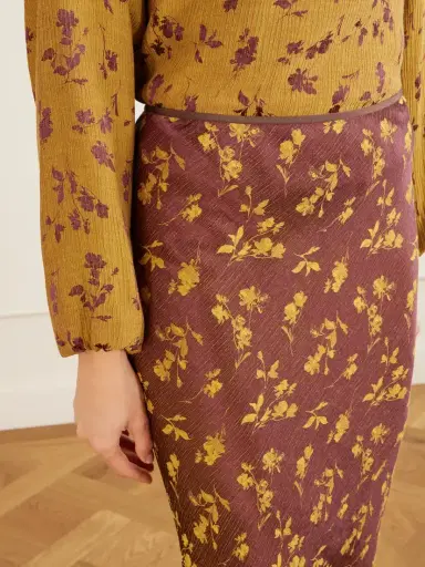 Dries Van Noten Floral-jacquard Cloqué Midi Skirt | Thumbnail 5