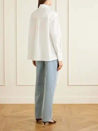 Loulou de Saison Colin Cotton-poplin Shirt | Thumbnail 4