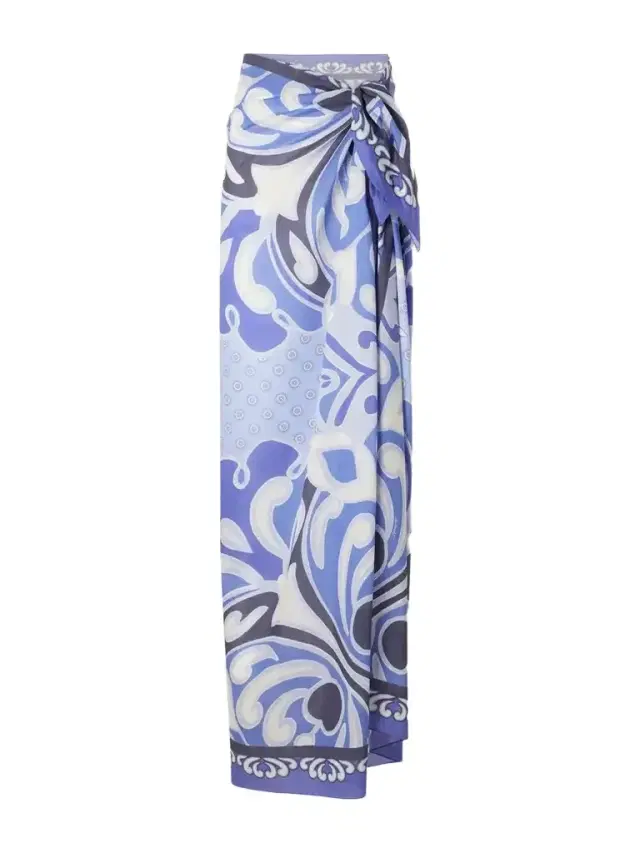Printed Cotton-voille Pareo
