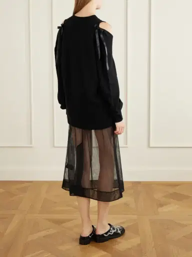 Simone Rocha Bow-detailed Cashmere Sweater | Thumbnail 3
