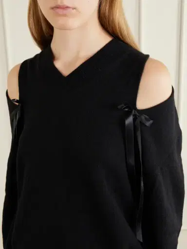 Simone Rocha Bow-detailed Cashmere Sweater | Thumbnail 4
