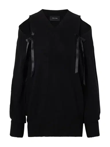 Simone Rocha Bow-detailed Cashmere Sweater | Thumbnail 1